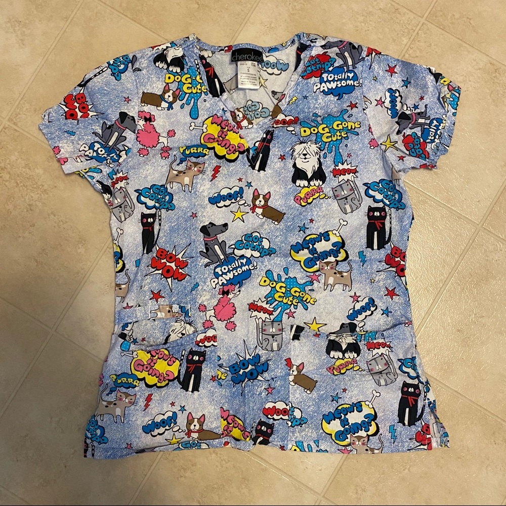 Cherokee Scrub Top